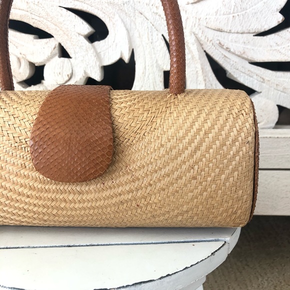 Boho Basket Weave Mini Bag - Picture 3 of 6